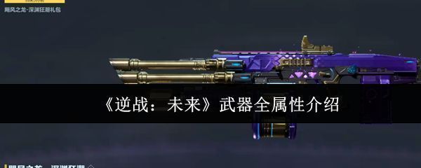 《逆战：未来》游戏界面展示多把属性枪械，包括火焰、冰冻和电弧特效环绕的武器