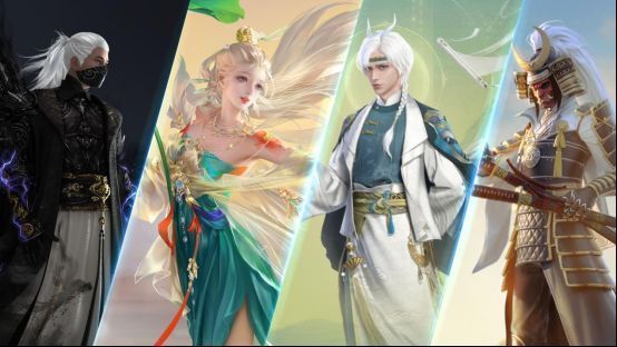 李小狼联动外观‘浮光·樱月幻梦’展示，红色汉服融合现代剪裁，手持符咒施法