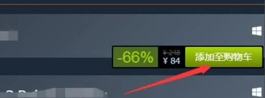 玩家在Steam商店成功购买游戏后的订单确认界面截图