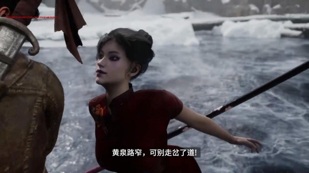 夜战场景，火把照亮战场，主角用匕首刺杀一名敌人