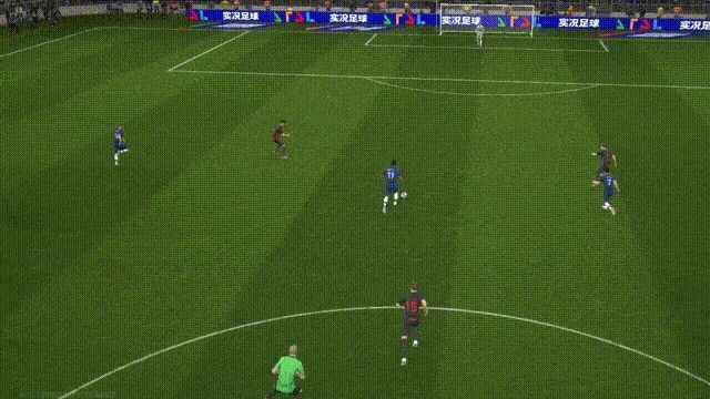 托雷斯接球后一脚射门完成破门的动态GIF，展现流畅动作与强大射门威力