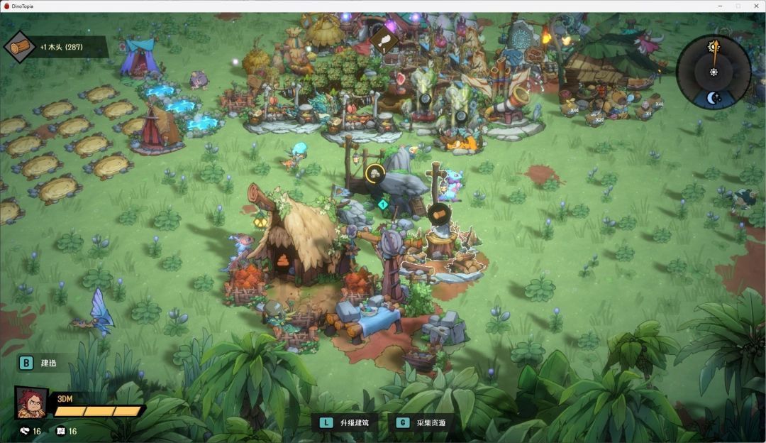 大型建筑被移至地图下方边缘，主区域显得更加开阔整洁