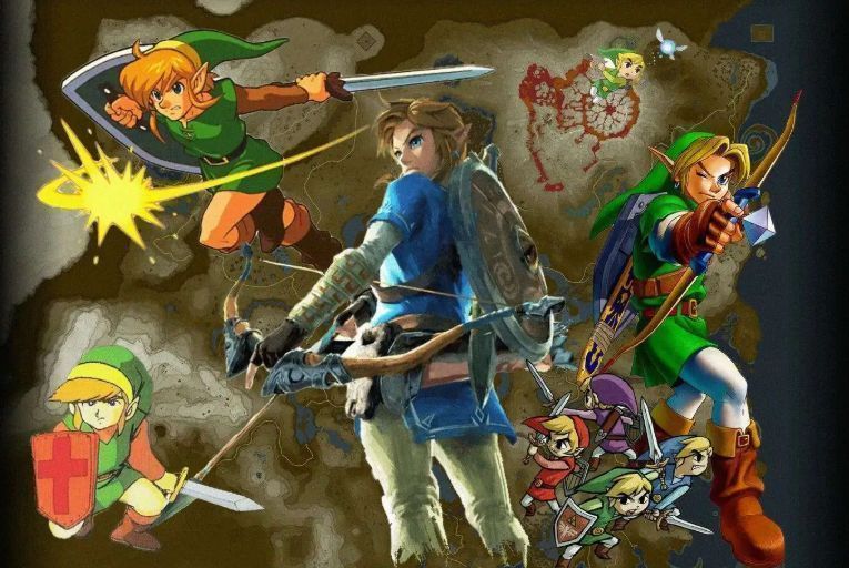 3DS游戏库代表性封面墙，包含宝可梦、塞尔达、马力欧系列等热门作品