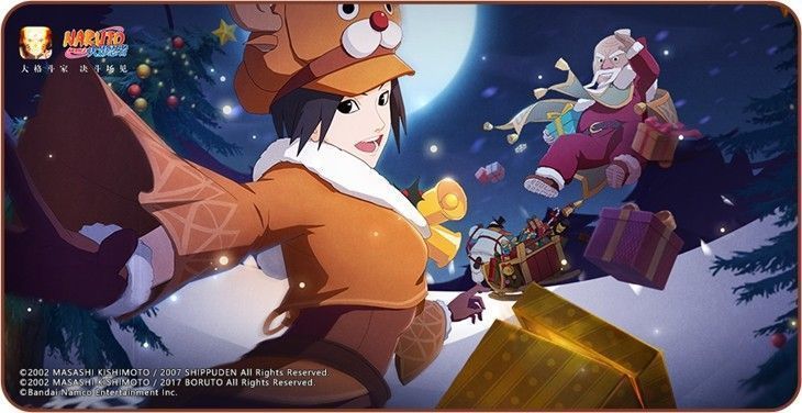 黑土「冬日限定」在雪地中跳跃，手中拿着胡萝卜装饰的雪人