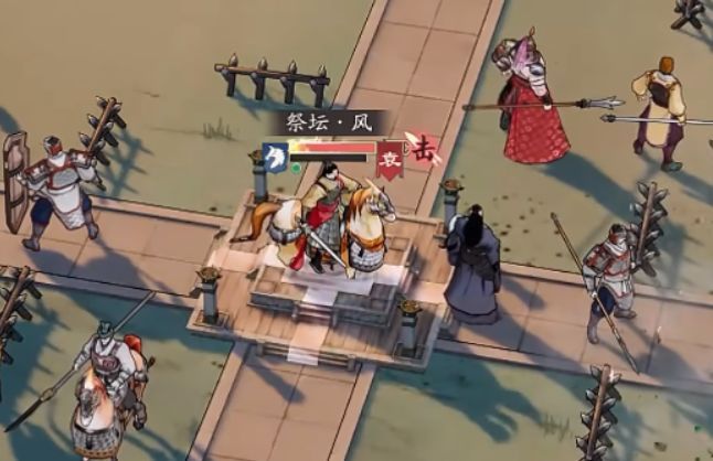 武将成长路线对比图，左侧为辅助加点方案，右侧为输出加点方案，属性条明显不同