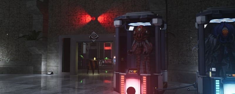 《非生物因素》游戏中寒潮来袭的场景，天空灰暗，风雪弥漫，地面覆盖冰雪，营造出极端寒冷的氛围