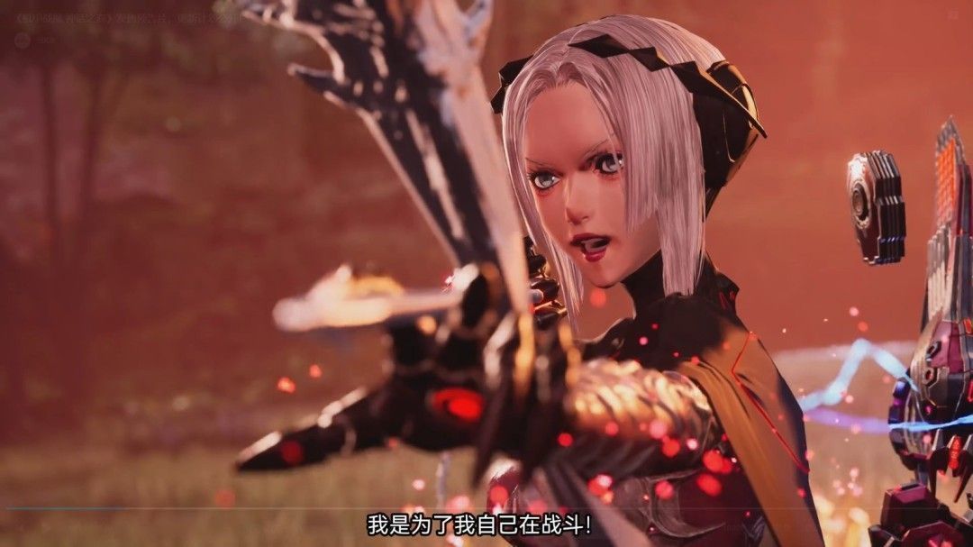 两名敌对机甲在空中激烈碰撞，光刃交错火花四溅，展现高速近战对抗