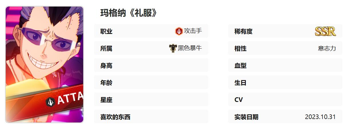 技能界面展示玛格那三大技能图标及效果说明，突出烧伤与晕眩机制