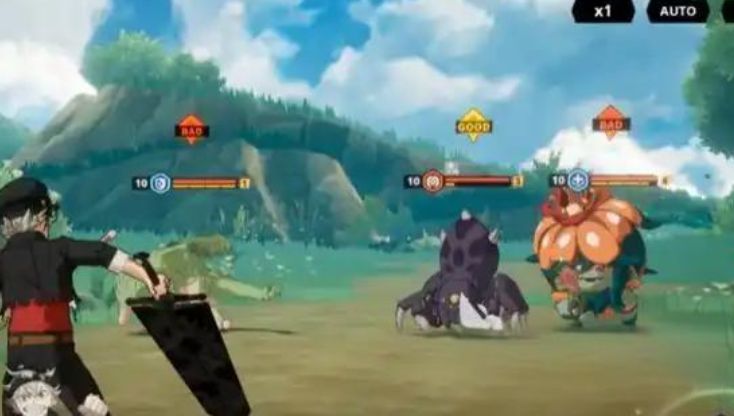 讨伐战选择界面截图，显示六个不同难度等级的关卡图标，背景为魔法阵与火焰特效