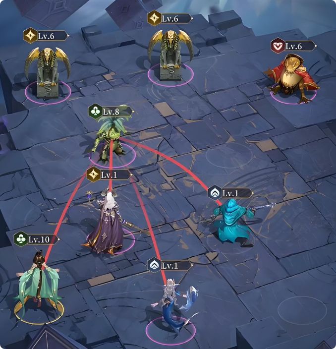 技能连招演示图，显示芙蕾雅依次释放三个技能，最后一击触发大招爆炸特效