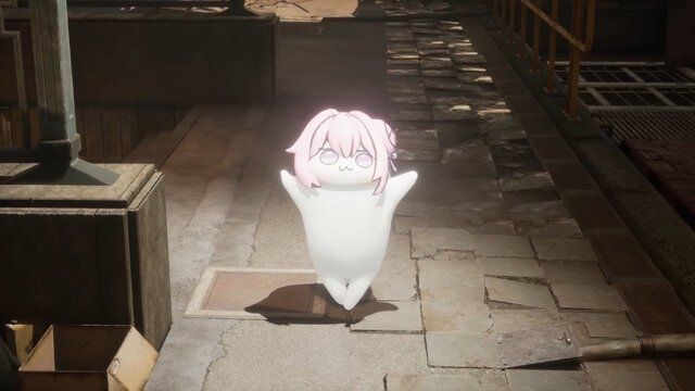 游戏内Doro装饰性道具展示界面，角色佩戴搞怪头饰，画面充满趣味感