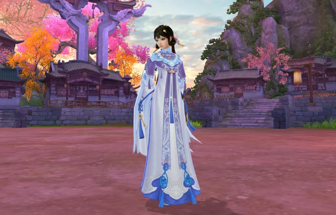 多名角色同屏展示不同返场时装，呈现多样化的穿搭风格