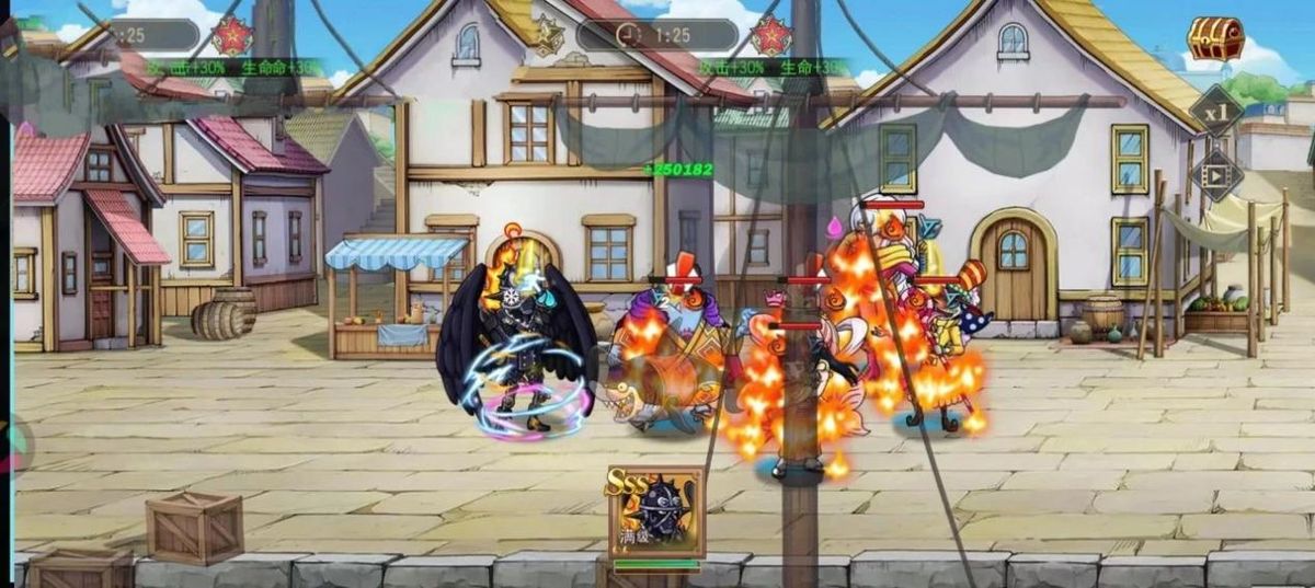 烬释放一技能‘飞龙冲击’，化作火焰巨龙俯冲而下，对全体敌人造成爆炸性伤害