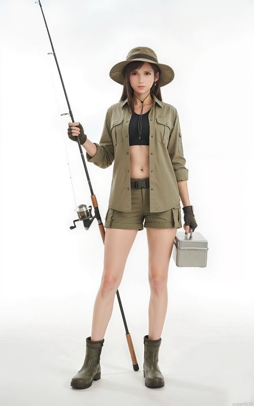 蒂法骑着自行车行驶在乡间小路，风吹起她的长发，背景绿意盎然