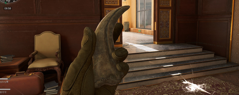 长弓溪谷地图全景，标注多个重点资源区域，地形开阔且建筑密集