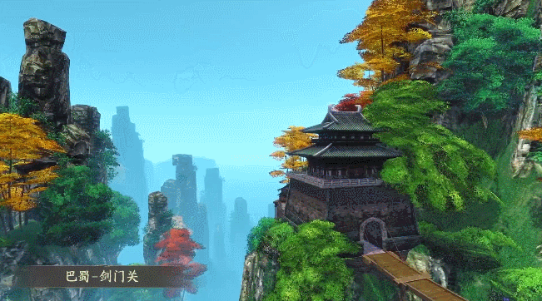 《天下：万象》新旧画面对比图，左侧为原版模糊场景，右侧为光影优化后的高清画面