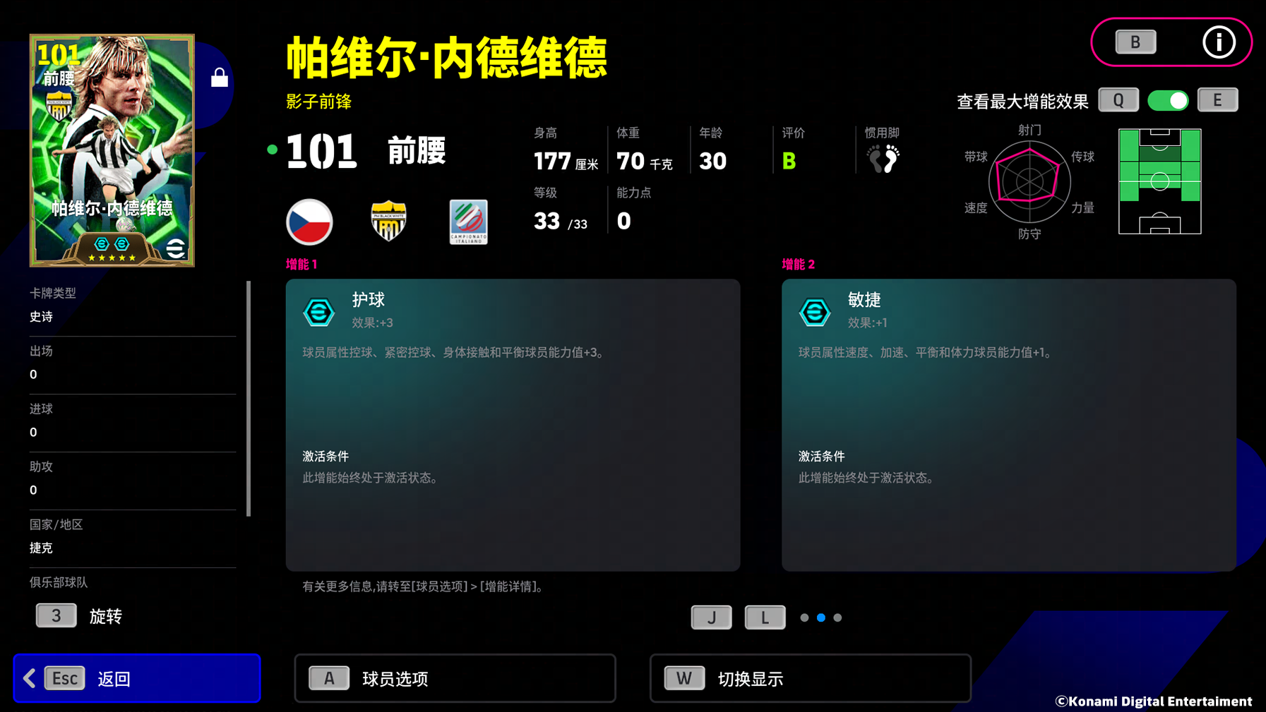 内德维德持球突破瞬间，脚下控球细腻，周围防守球员难以贴身