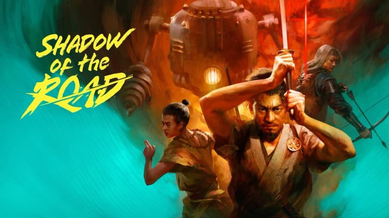 《暗影之路》战斗界面，武士小队在棋盘格战场上布阵迎敌