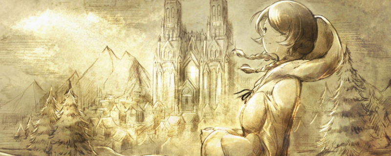 希亚特珀利斯城门口士兵形象，身穿银色铠甲手持长矛，背景为石砌城墙和旗帜飘扬的城镇入口