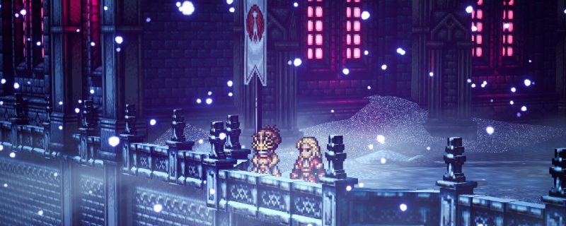 圣火护戒长萨赞特斯身穿火焰纹铠甲，手持燃烧巨剑，站立于神殿祭坛之上，背景为炽热红光环绕