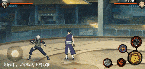 巨大的神威手里剑旋转飞出，撕裂空间吞噬敌人