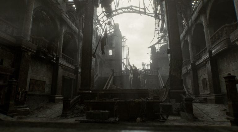 《合金装备3：重制版》主角Snake潜行于丛林之中，光影细节逼真，环境刻画细腻