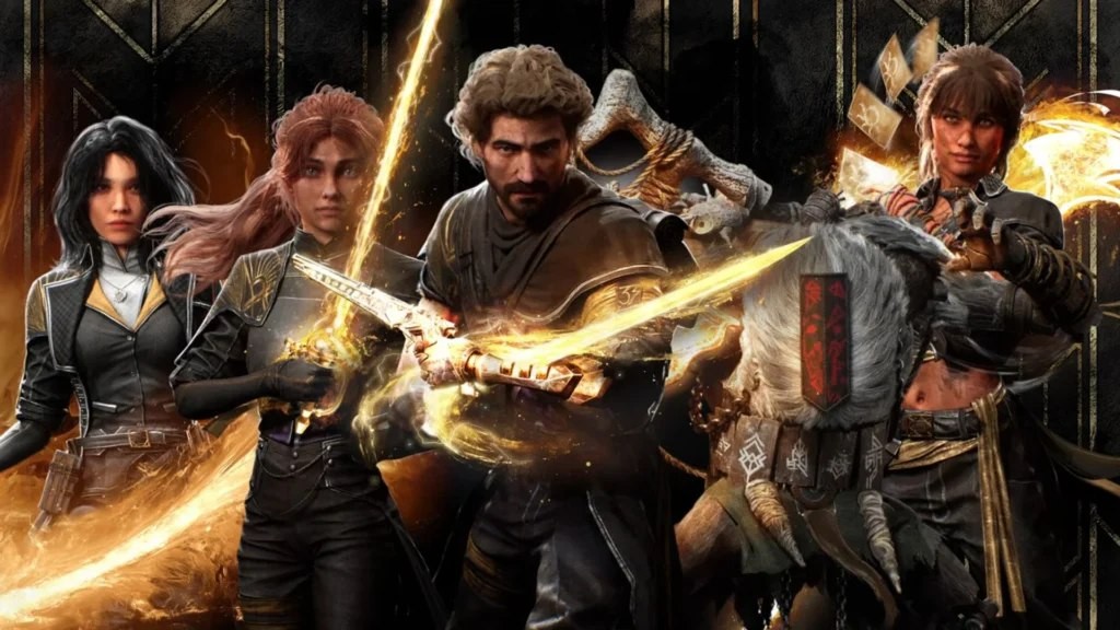 《光与影：33号远征队》游戏场景展示，画面融合梦幻光影与欧式建筑风格，角色造型富有戏剧张力