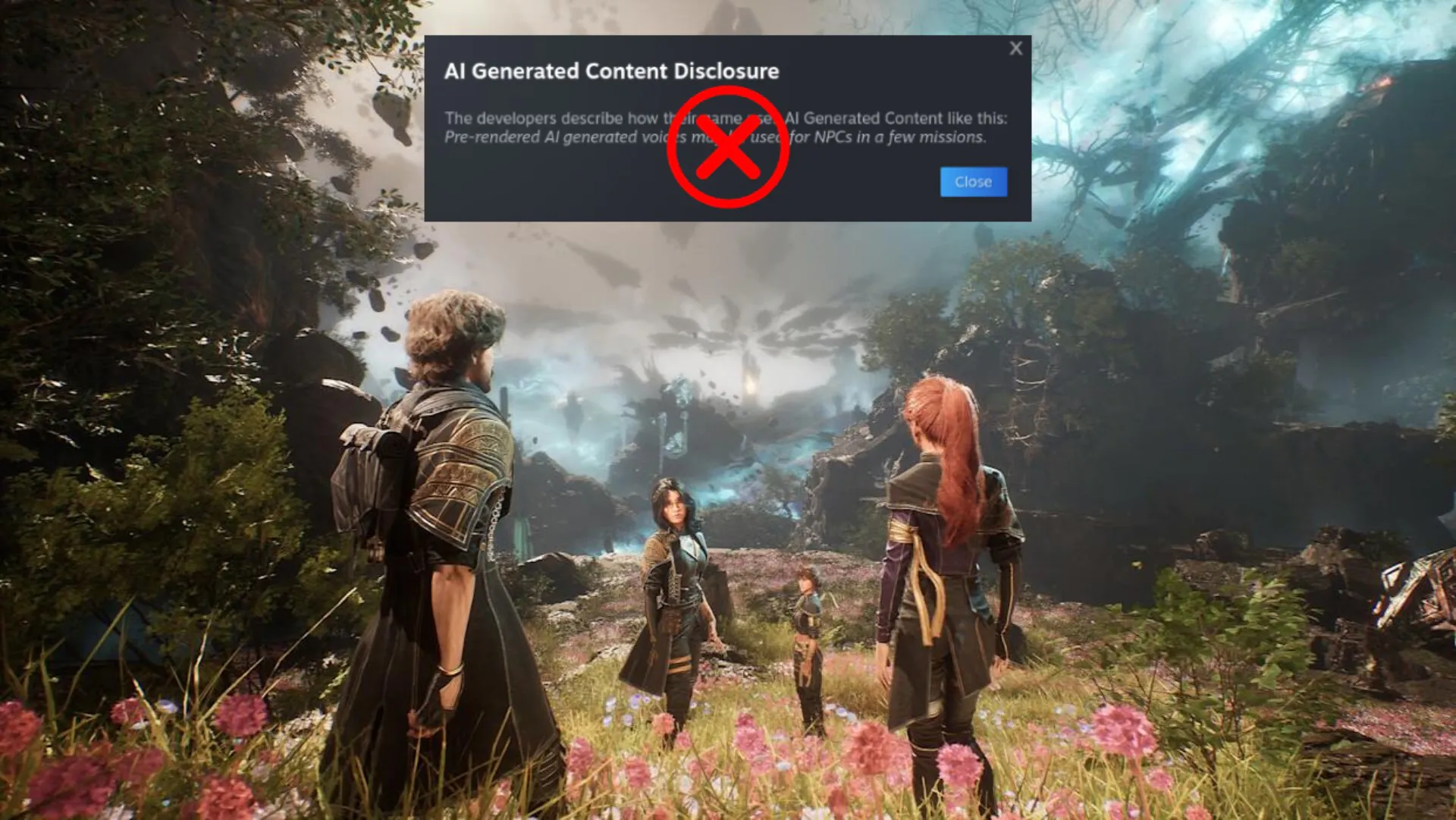 不同年龄段玩家对AI应用于游戏开发的接受度对比柱状图，青少年群体接受度最低