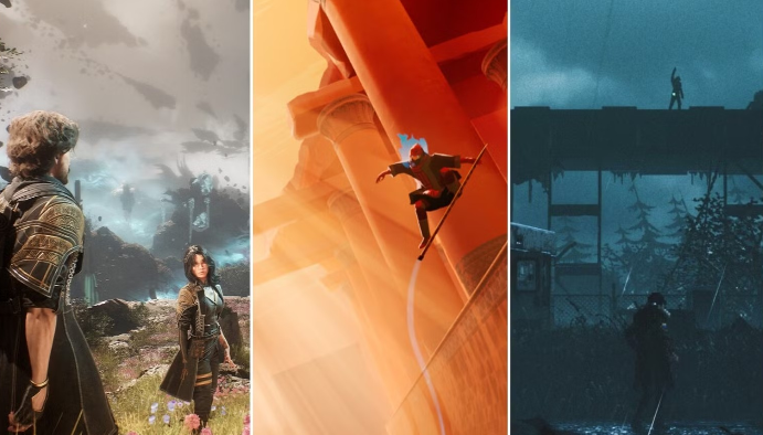 TGA 2025颁奖现场画面，开发团队手持奖杯庆祝，《光与影：33号远征队》获年度游戏殊荣