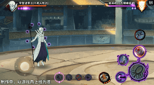 格挡成功瞬间，球形护盾展开，成功抵御敌方技能冲击