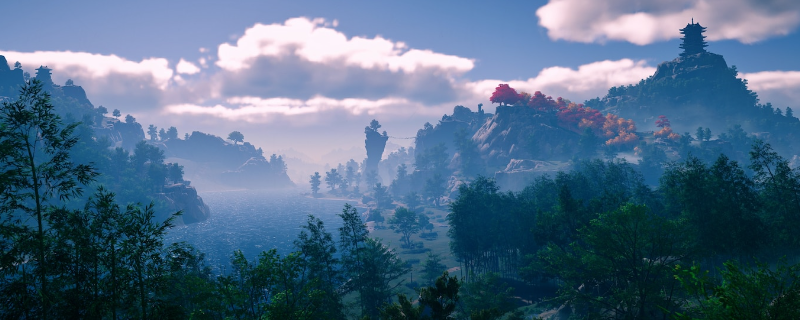 《燕云十六声》清河区域地图概览，标注了神仙渡、丰禾村、菩提苦海等多个任务点位