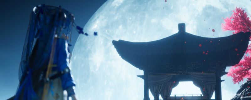 《燕云十六声》游戏内界面特写：角色手持泛着微光的青铜机关部件，背景为墨山道古朴石门与飘动的道幡，整体色调沉稳中透出玄机