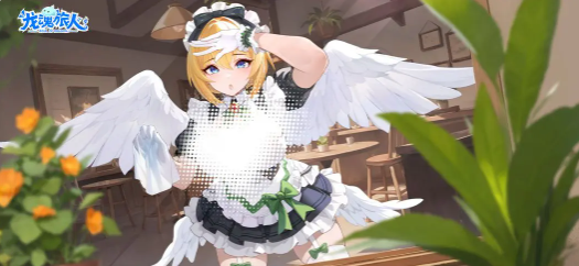 圣魔交锋排行榜界面：顶部显示「加百列皮肤持有者专属特效边框」，榜单前列玩家ID旁均有金色羽翼标识