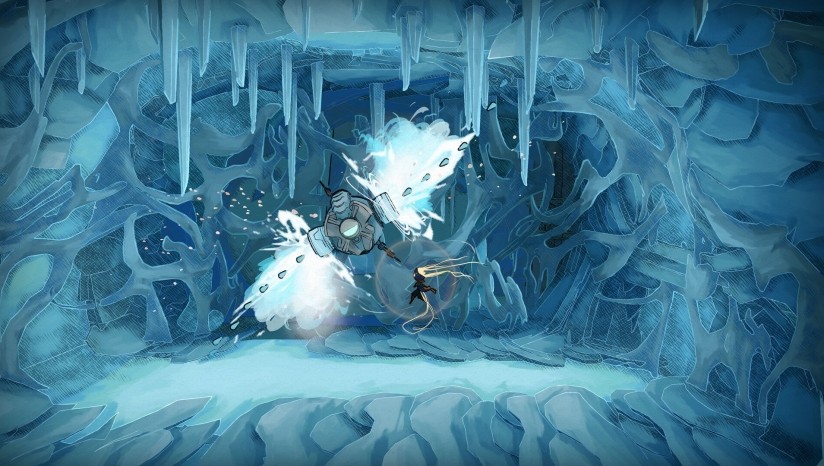 游戏主视觉图：锈迹斑斑的巨型太空方舟横亘于星云之间，藤蔓缠绕着断裂的金属穹顶，散发出神秘而衰败的蓝紫色微光