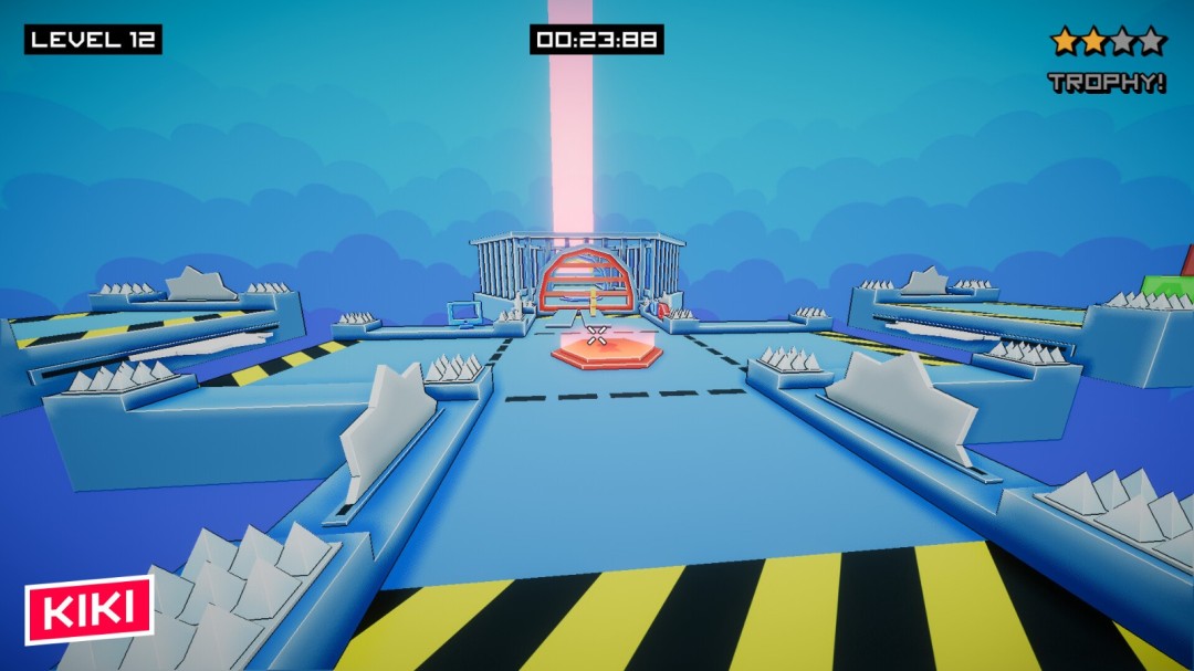 Steam商店页截图：《Kiki》游戏封面醒目居中，右上角悬挂‘免费’红色徽章，下方显示倒计时‘剩余时间：1天15小时22分钟’，按钮文字为‘添加至库’高亮绿色