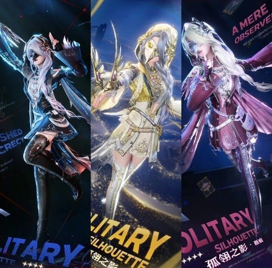 多角度穿搭展示：角色分别置身水墨庭院、霓虹雨巷、锈蚀机械废墟三类场景，同一套‘孤翎之影’通过配饰微调呈现截然不同的美学气质