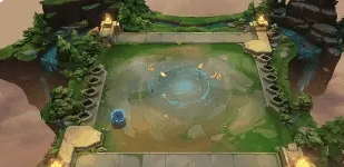 五福临门两件套特效展示：棋盘边缘浮现金色锦鲤跃动与青翠竹树生长动画，界面右上角显示‘年年有鱼树树发’文字标识