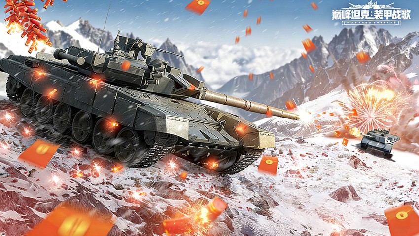 指挥官卡图科夫立绘：身着苏军元帅礼服，背景为库尔斯克战役地图与T-34坦克剪影，技能特效以金色装甲履带环绕角色周身旋转