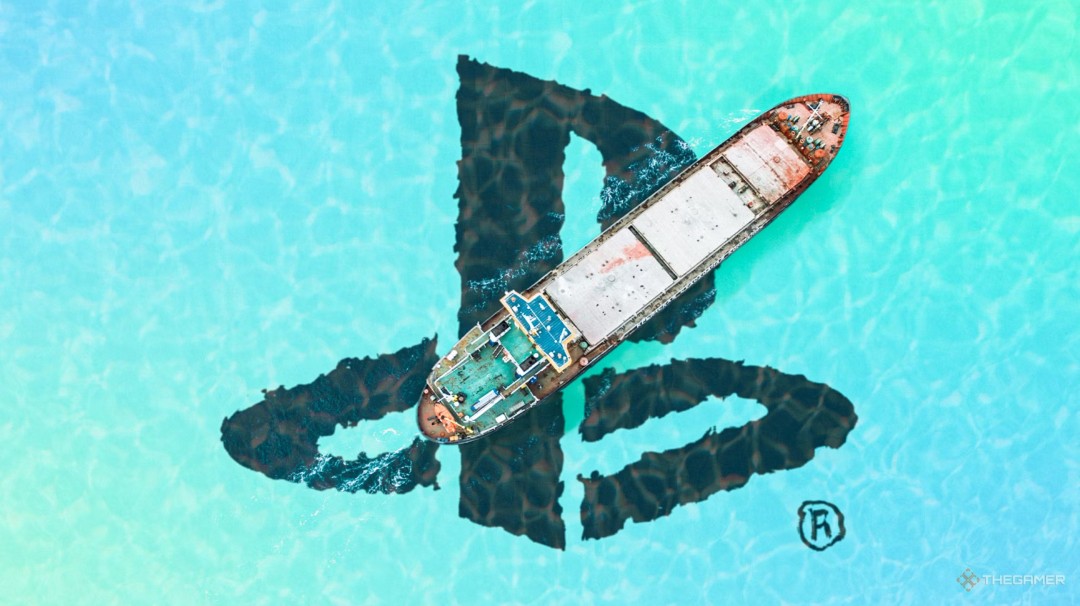 PS5主机与多张游戏光盘并置的特写场景，背景虚化突显硬盘图标与‘Storage Full’警示标签，视觉传达存储告急的紧迫感