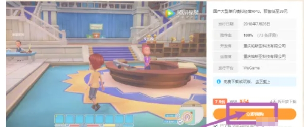 预购结算页界面，清晰列出所选版本、价格明细、代金券抵扣金额及最终应付总额，底部支付方式图标排列整齐