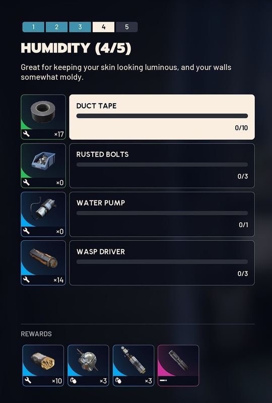 《ARC Raiders》实战截图：玩家角色半蹲于锈蚀输水管道旁，前方空中三架黄蜂ARC正呈三角阵型俯冲，其中一架旋翼已冒烟起火，地面散落着刚掉落的黄蜂驾驶员徽章与齿轮零件