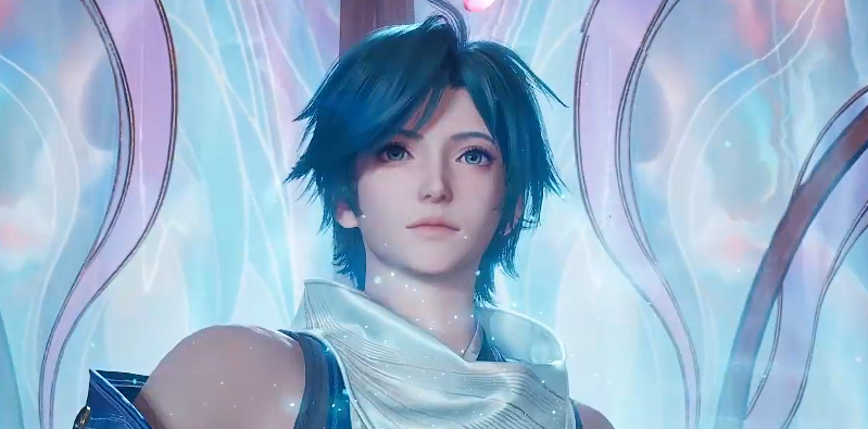 共鸣系统界面特写，左侧为英雄三维模型，右侧分栏显示‘等级’‘技能’‘武器’‘天赋’四大共鸣模块，当前高亮‘武器共鸣’并标注‘适配度+32%’