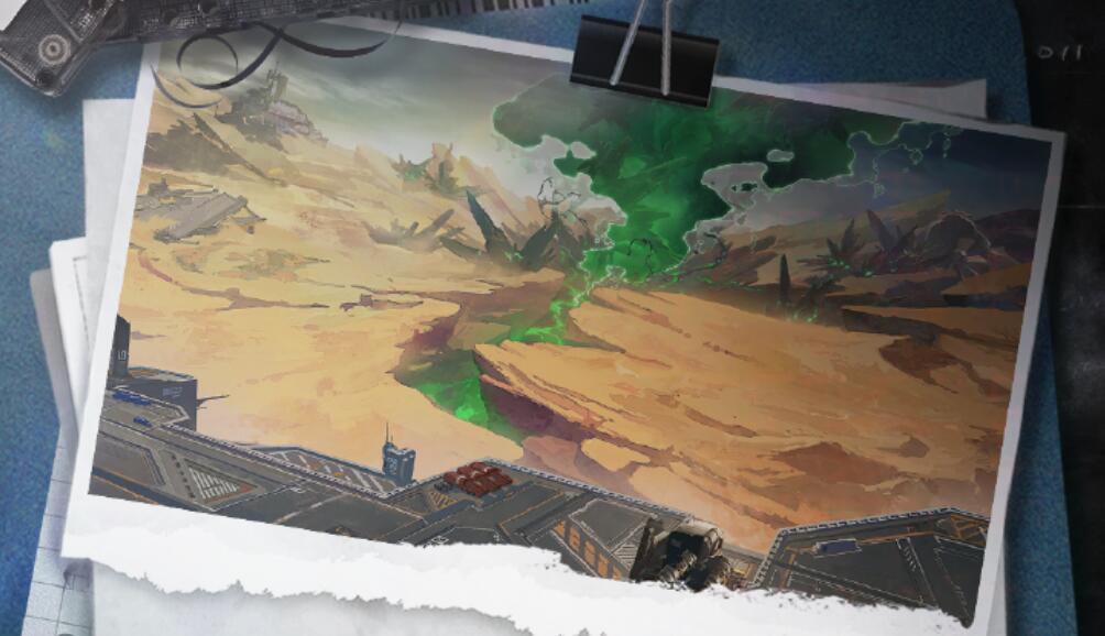 黑质侵蚀对比图：左侧为郁郁葱葱的哈洛星原生森林，右侧同一区域已被粘稠油亮的黑色物质覆盖，树木枯槁倒伏，溪流泛着诡异墨色泡沫