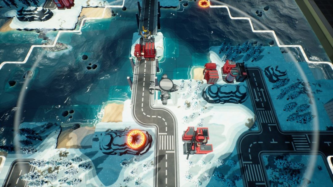 水面作战特写画面：现代驱逐舰编队高速航行，舰艏劈开白色浪花，雷达天线旋转扫描，天空可见预警机飞行轨迹