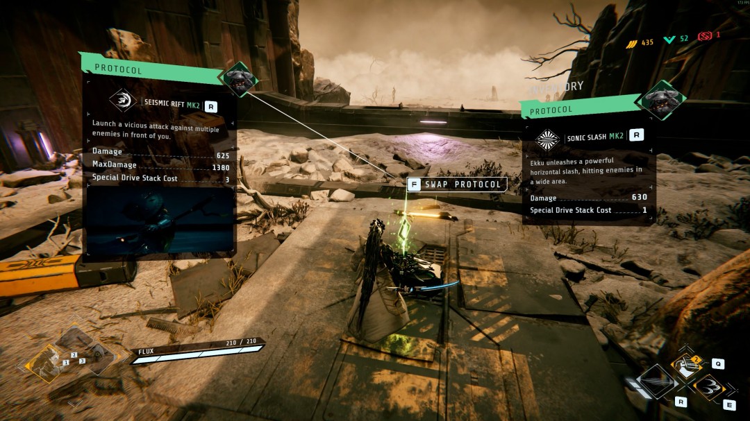 Boss弱点机制演示：‘铁砧守卫’背部装甲板在承受三次精准打击后剥落，露出闪烁红光的核心反应堆