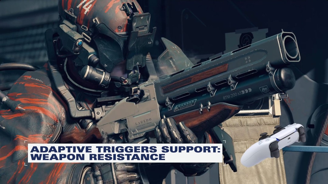 《星空》PS5界面实机截图，主菜单悬浮于浩瀚银河之上，右下角清晰显示'DualSense Enhanced'标识