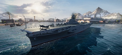 高精度舰船特写：镜头聚焦于一艘战列舰主炮塔，清晰展现黄铜炮管的金属拉丝纹路、液压支架的油渍细节、以及炮塔基座锈蚀斑驳的岁月痕迹，背景虚化呈现朦胧海面与低垂乌云