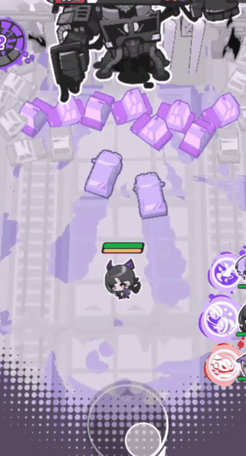 星条战车二阶段动态战况：钢铁战车腾空甩出黑色礼帽，帽檐炸开环形火浪，玩家角色呈Z字形疾跑规避，身后多枚汽车导弹拖着尾焰锁定追踪